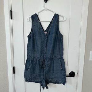 Pink Lily chambray blue jumper